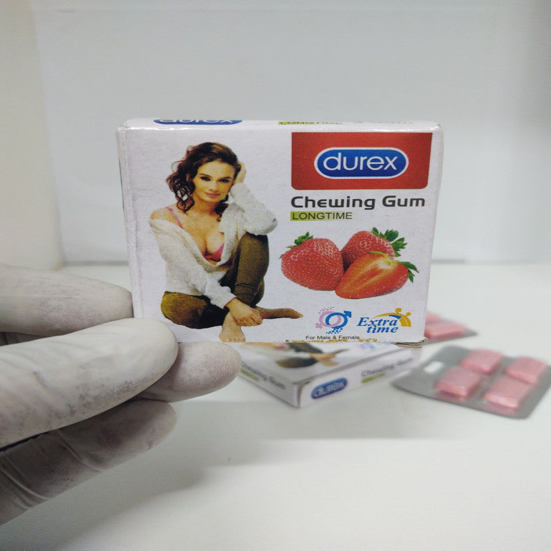 Lasting Chewing Gum Strawberry For Male & Female Pack